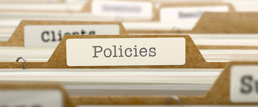 GDPR and data protection policy template