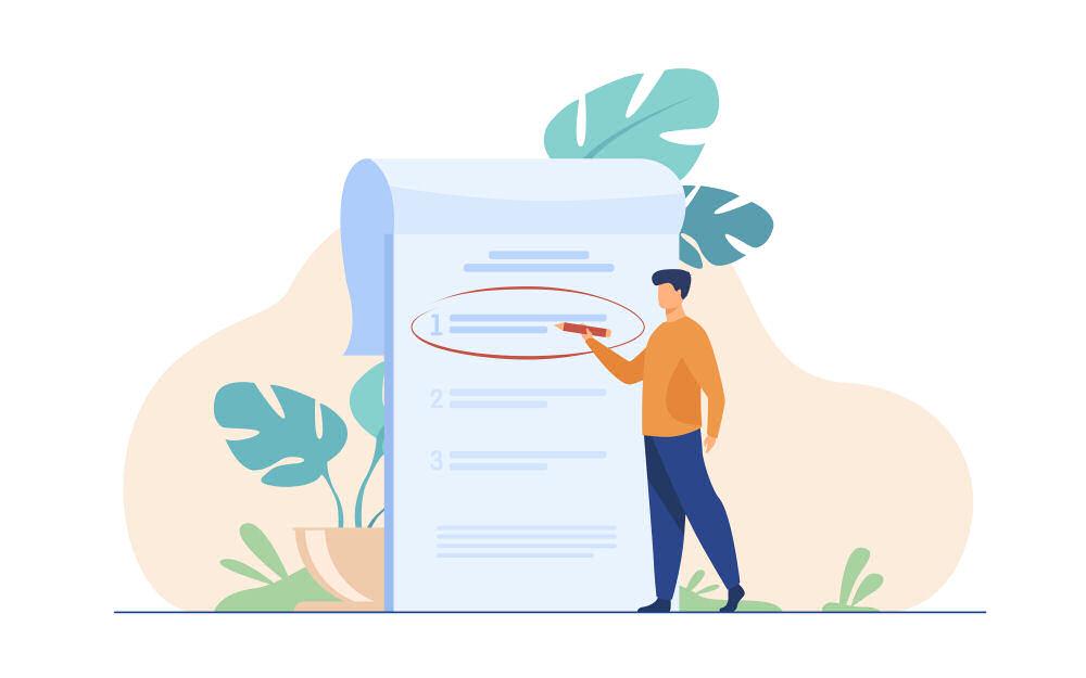 Person specification form template