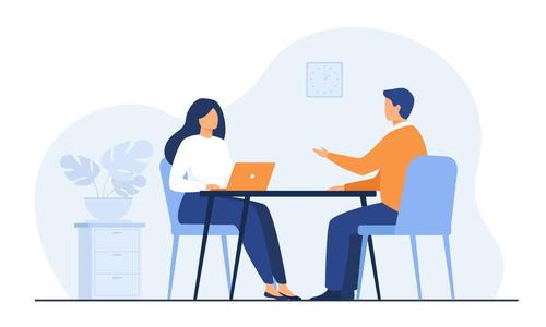 Exit interview meeting invitation letter template cover image